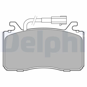 DELPHI LP3435 Brake pad set