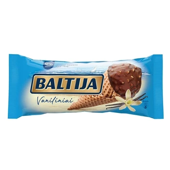 Vaniliniai ledai BALTIJA, 150 ml