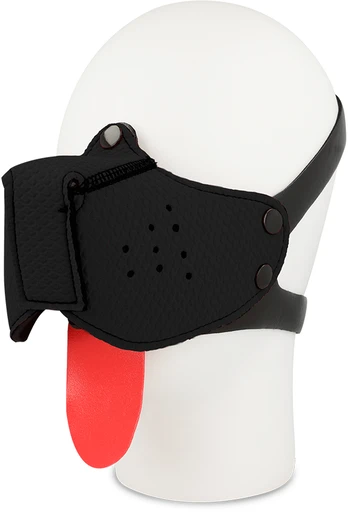 OHMAMA FETISH DOG MUZZLE - Juodas