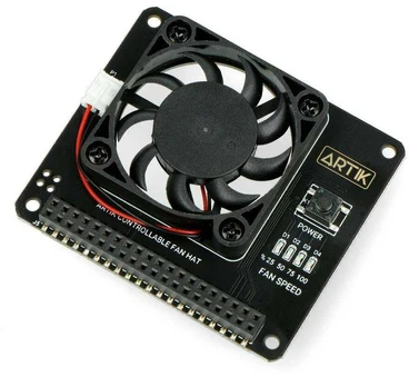Argon Fan HAT v1.5 - modulis su ventiliatoriumi, skirtas Raspberry Pi