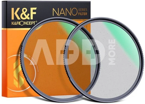 77mm Black Diffusion 1/4 & 1/8 Filter Kit Dream Cinematic Effect - Nano-X