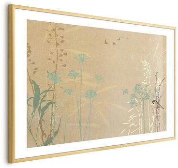 Artgeist Plakatas - Bird on a Meadow