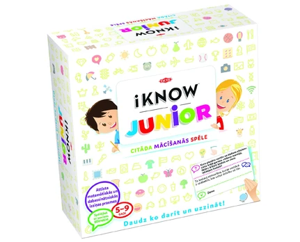 TACTIC Board game IKNOW Junior (In Latvian lang.)