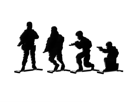 Blackfire Army Siluetinių taikinių rinkinys