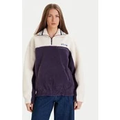Lacoste Fliso džemperis SF5266 Tamsiai mėlyna Oversize