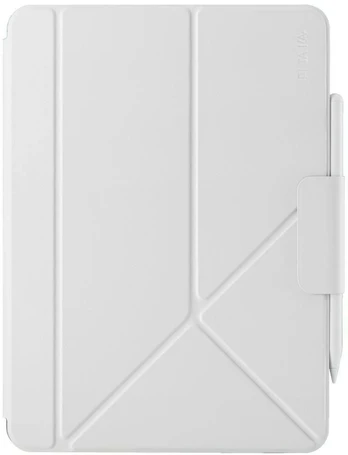Dėklas PITAKA MagEZ Folio 3 do iPad Air 11" M2/M3/M4 balta