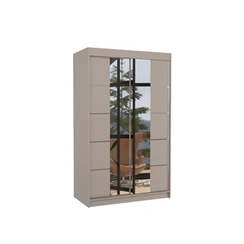 Sliding wardrobe with mirror GENUA 120