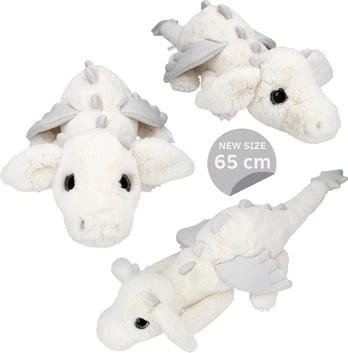 Dino World - Plush Dragon White 65 cm (0414380)