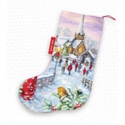 Christmas Stocking SPM1240 - siuvinėjimo kryželiu rinkinys
