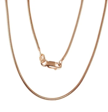 Sidabrinė grandinėlė Snake 1,5 mm - 4.5 g. - 55 - 1,5 mm.