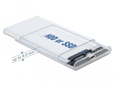 HDD/SSD korpusas Delock 42617, 2.5"