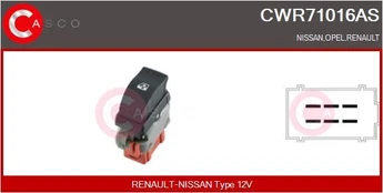 Jungiklis, lango pakėliklis CASCO CWR71016AS