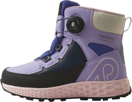 REIMA Hallava Quicklock batai Blooming Lilac spalvos