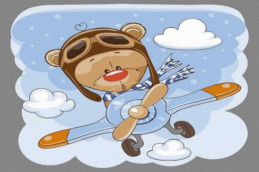 TPS Tapybos rinkinys “Bear pilot”