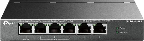 SG1006PP Switch 6GE (3PoE+ 1PoE++)