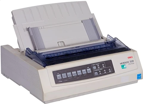 OKI ML 3320 LPT+USB spausdintuvas Naudotas