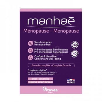 Maisto papildas VITAVEA Manhaé Menopauzė N60