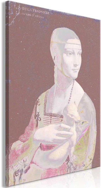 Artgeist Paveikslas - Pastel Lady (1 Part) Vertical