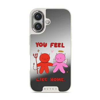Like Home - iPhone 16 Case, Elite Mirror Light (MagSafe) / Silver