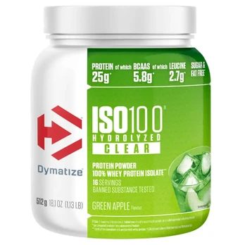 Dymatize ISO 100 Hydrolyzed Clear Whey protein 512 g. - Lemon skonis