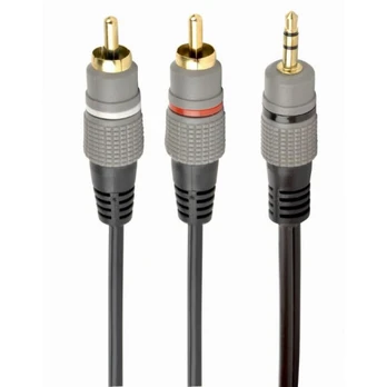 GEMBIRD 3.5mm stereo plug to 2xRCA plug | CCA-352-2.5M