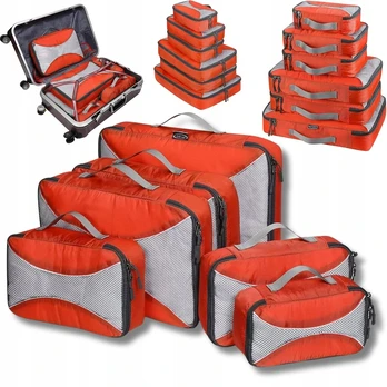 6x Packing cubes kelioninis lagamino organizeris