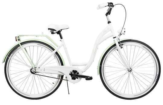 Dviratis AZIMUT City Lux 28“ 2021 white-mint