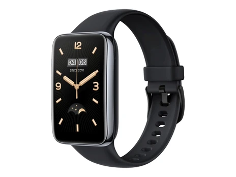 FIXED Silicone Strap Silikonový řemínek pro Xiaomi Mi Smart Band 7 Pro juoda