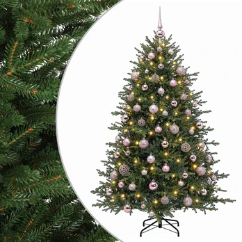 Dirbtinė kalėdinė eglutė su rutuliuku 210 cm 300 LED