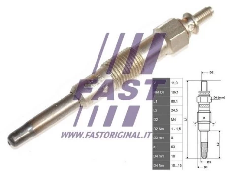 Kaitinimo žvakė FAST FT82727