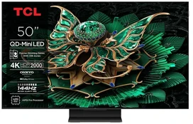 Televizorius TCL 50 C79K – 4K QD Mini-LED Google TV