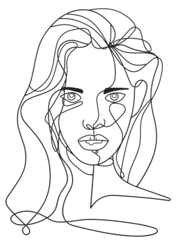 Sienų plokštė Face, 57,5 × 80 × 1,3 cm