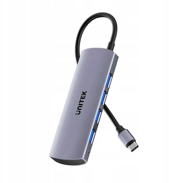 Unitek šakotuvas 4w1 USB-C 10 Gbps, 4x USB-A H1112EGY01