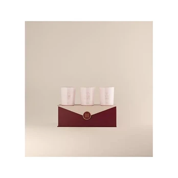 BUGAIA Paris prabangus kvapiųjų žvakių rinkinys, 3x 90g