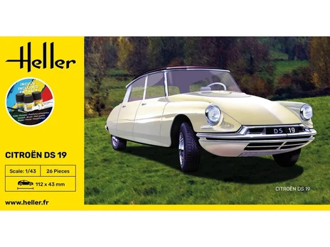 Heller - Citroen DS 19 Dovanų komplektas, 1/43, 56162