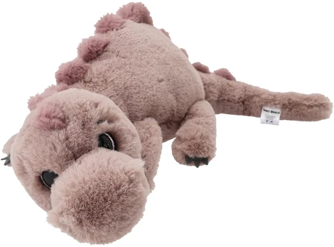 Dino World - Plush Dino Lying Light Brown 50 cm (0414348)