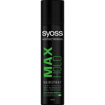 Plaukų lakas Syoss mega stipriai fiksacijai Max Hold 5 75 ml