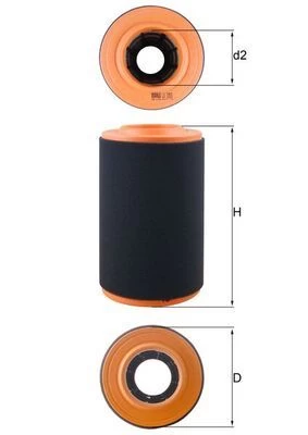 Oro filtras KNECHT LX3353
