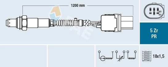 Lambda jutiklis FAE 75050