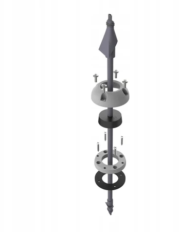 Scanstrut Scanstrut DS30-SL kabelio praėjimas Starlink