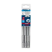 Bosch SDS-plus-7X grąžtas 6x100x165mm, 10 vnt. kaina