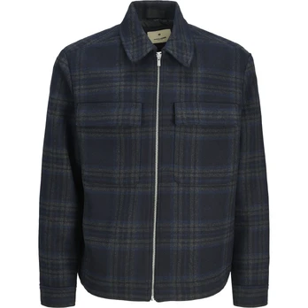 Lengva striukė vyrams, Marga, Blu russel wool blend jacket