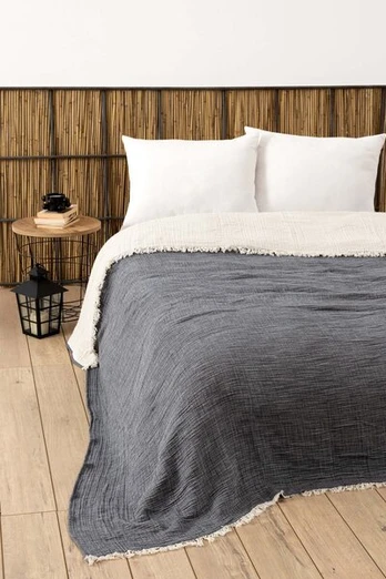 DC Home lovatiesė Muslin Anthracite, 220x250 cm