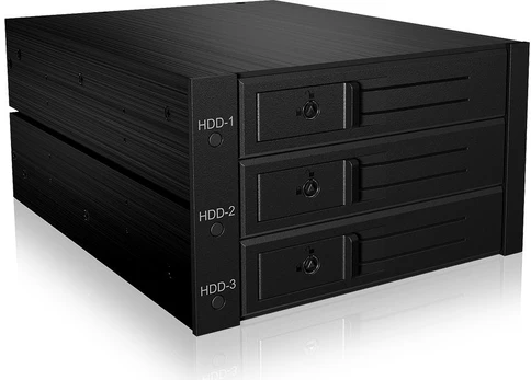 ICY BOX IB-563SSK HDD enclosure Juodas 3.5"