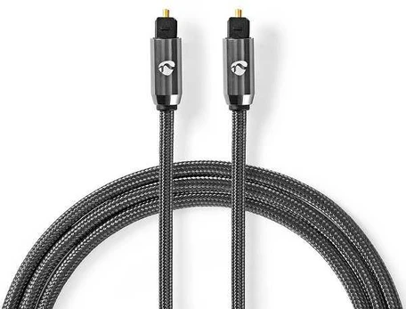 NEDIS CATB25000GY10 TosLink Optical audio Cable 1m