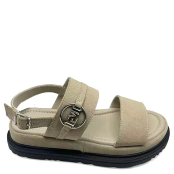 LA CONTE Basutės moterims, Smėlio, Sandals
