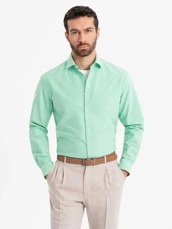 men's shirt-peppermint
