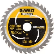DeWalt Dewalt diskinio pjūklo diskas 190 mm, 36 dantys (DT99563) kaina