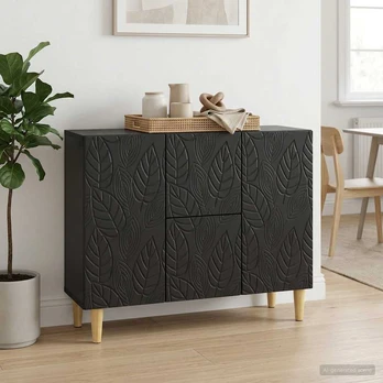 Kabalas Juoda 89 x 34,5 x 60 cm Apdirbta mediena