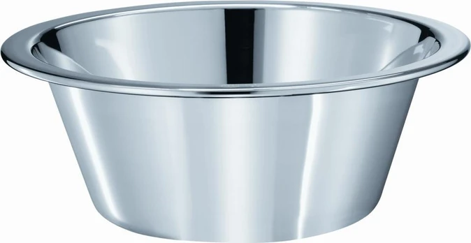 Rosle miska 700 ml 16 x 6 cm nerūdijantis plienas sidabrinė